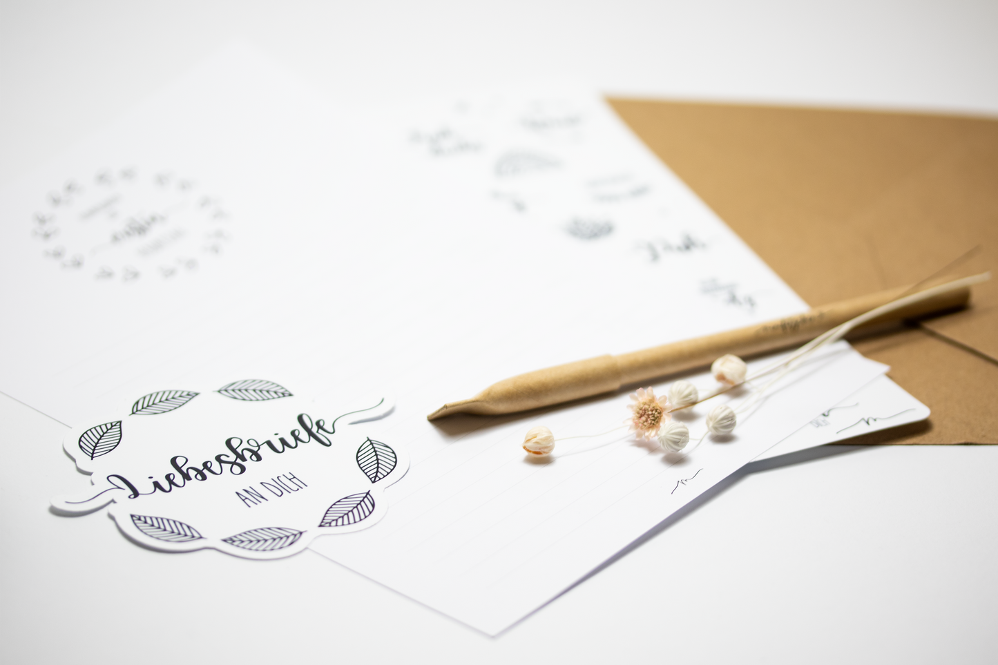 Briefpapier-Box "Liebesbriefe" Limitierte Weihnachts-Edition