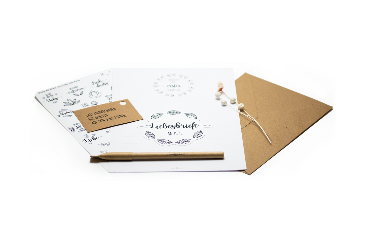 Briefpapier-Box "Liebesbriefe" Limitierte Weihnachts-Edition